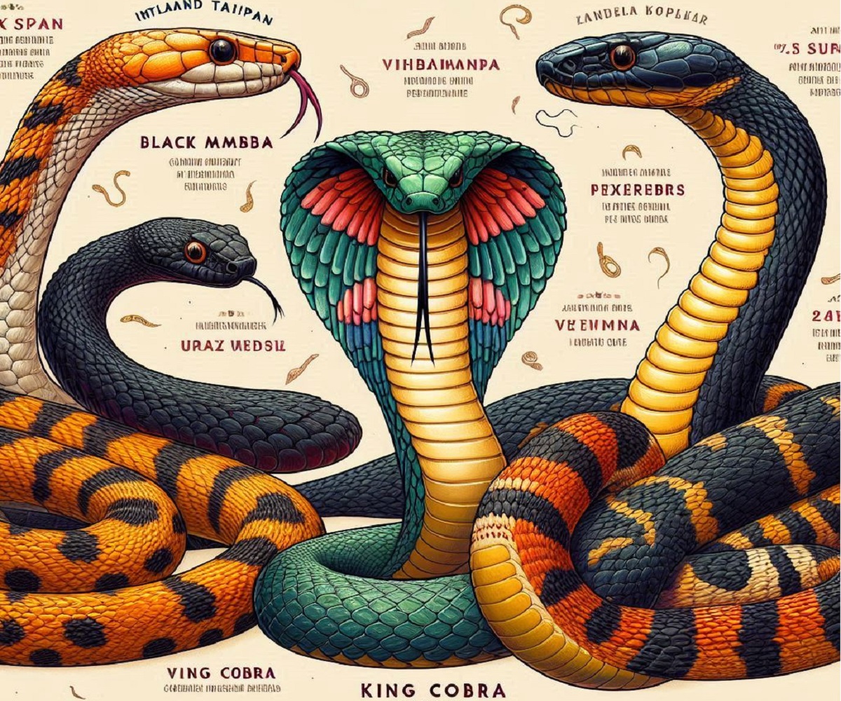 Which snake is the most venomous